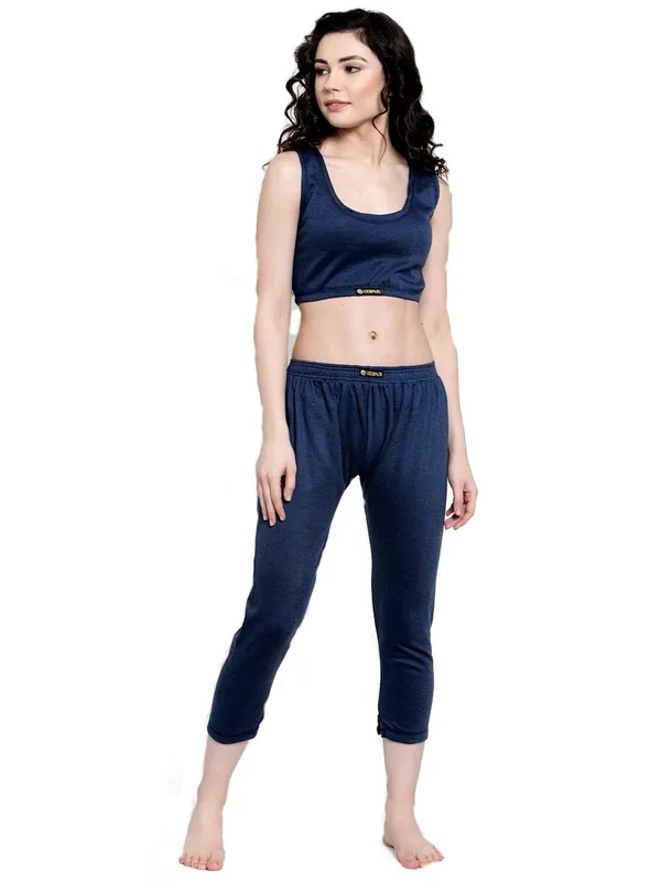 Navy_Solid_Inner_Thermal_Wear_Set_For_Women_&_Girls