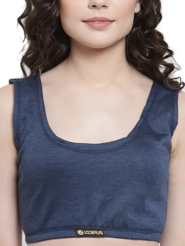 Navy_Solid_Inner_Thermal_Wear_Set_For_Women_&_Girls