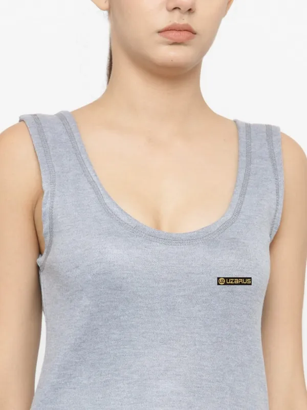 Grey_Melange_Thermal_Top_And_Lower_Set_For_Women_&_Girls