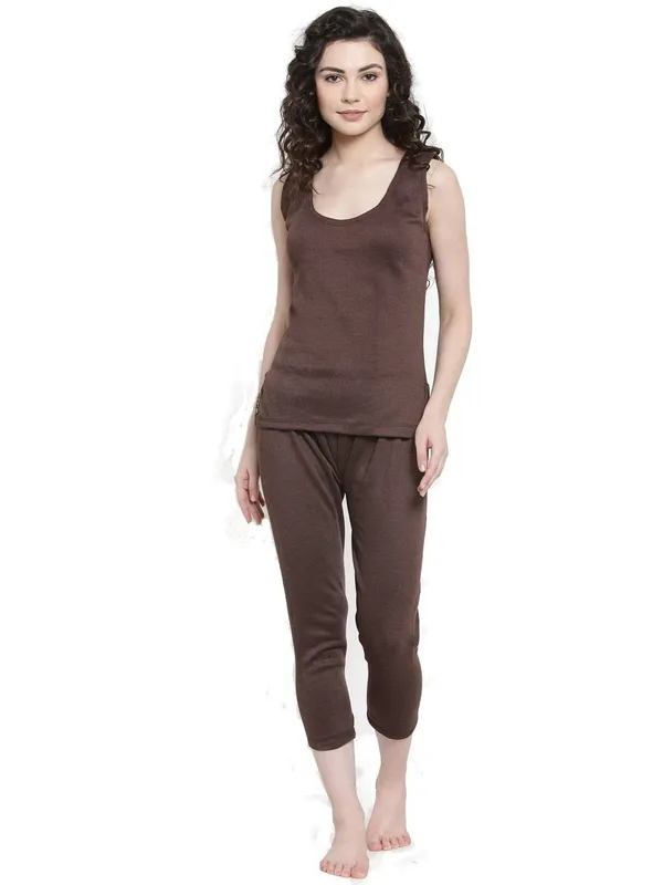 Coffee_Thermal_Top_And_Lower_Set_For_Women_&_Girls