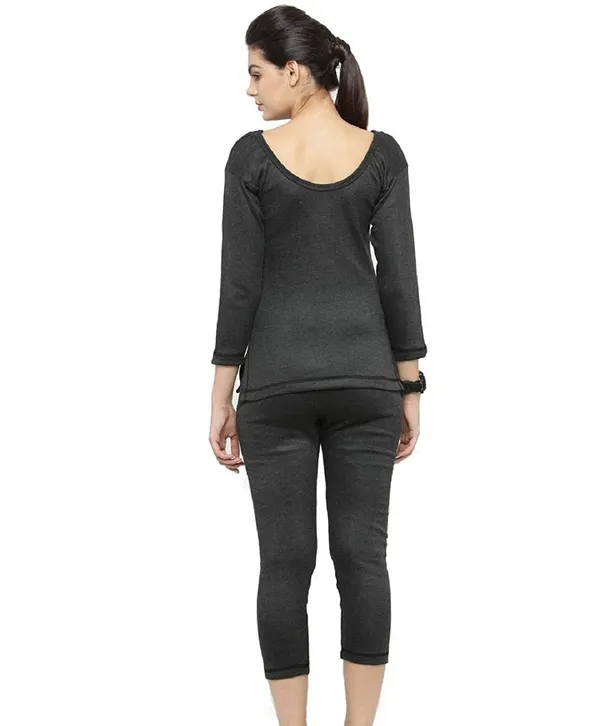 Black_Solid_Thermal_Top_And_Lower_Set_For_Women_&_Girls