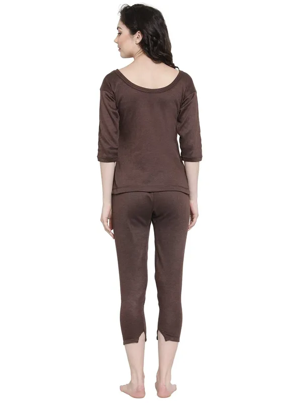 Coffee_Solid_Thermal_Top_And_Lower_Set_For_Women_&_Girls