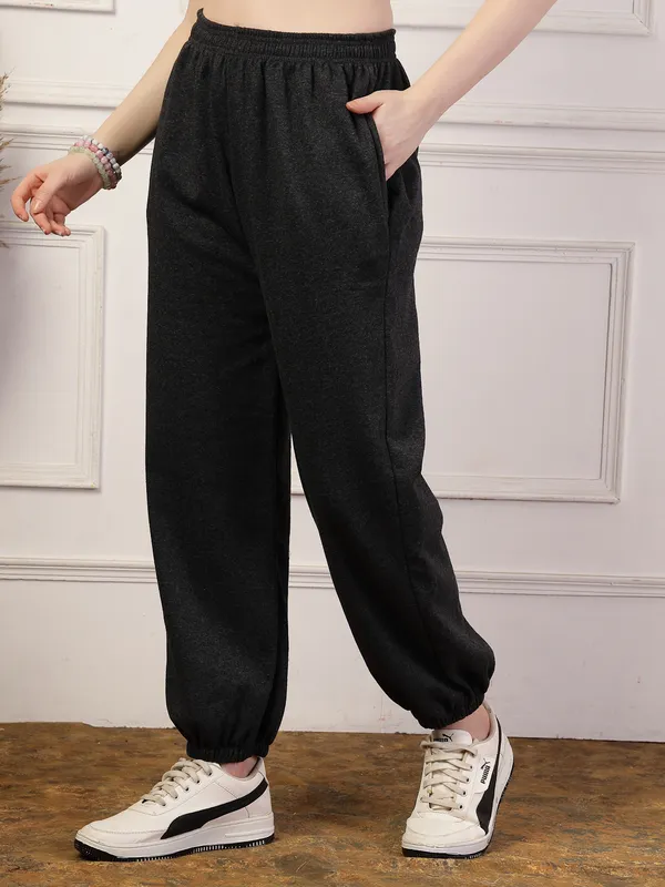 Dark_Melange_Loose_Baggy_Fit_Joggers_With_Side_Pockets_&_Gripped_Hem_For_Women_&_Girls
