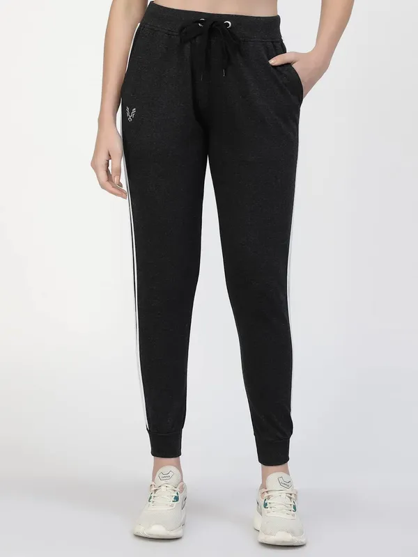 Dark_Melange_Stretchable_Slim_Fit_Casual_Joggers_For_Women_&_Girls