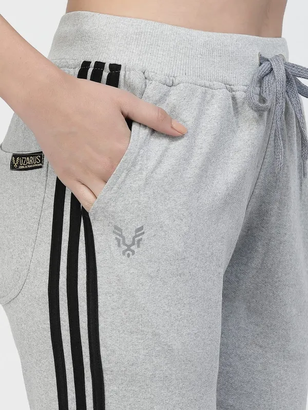 Light_Melange_Stretchable_Slim_Fit_Casual_Joggers_For_Women_&_Girls
