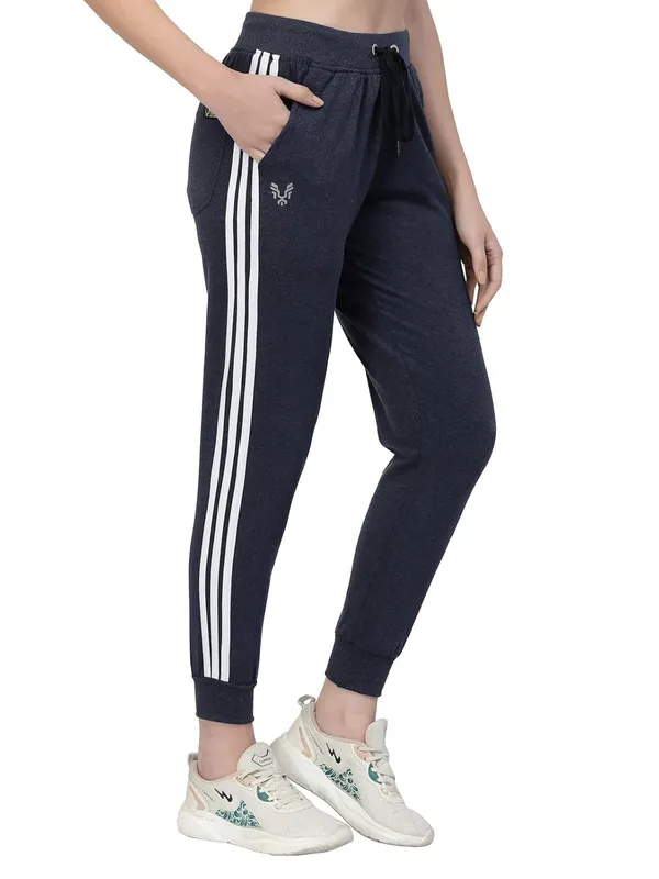 Navy_Stretchable_Slim_Fit_Casual_Joggers_For_Women_&_Girls