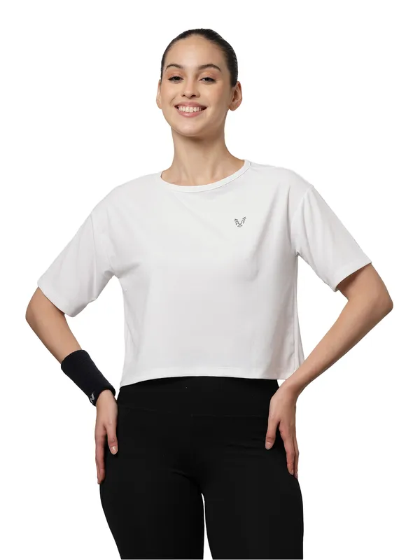 UZARUS_Women's_Regular_Fit_Gym_T-Shirt__Soft,_Breathable_&_Quick-Dry_Activewear__Ideal_for_Workout_,_Yoga,_Running,_Exercise,_Casual_Outings_&_Everyday_Comfort__Lightweight_&_Stretchable_Sportswear_Top_for_women
