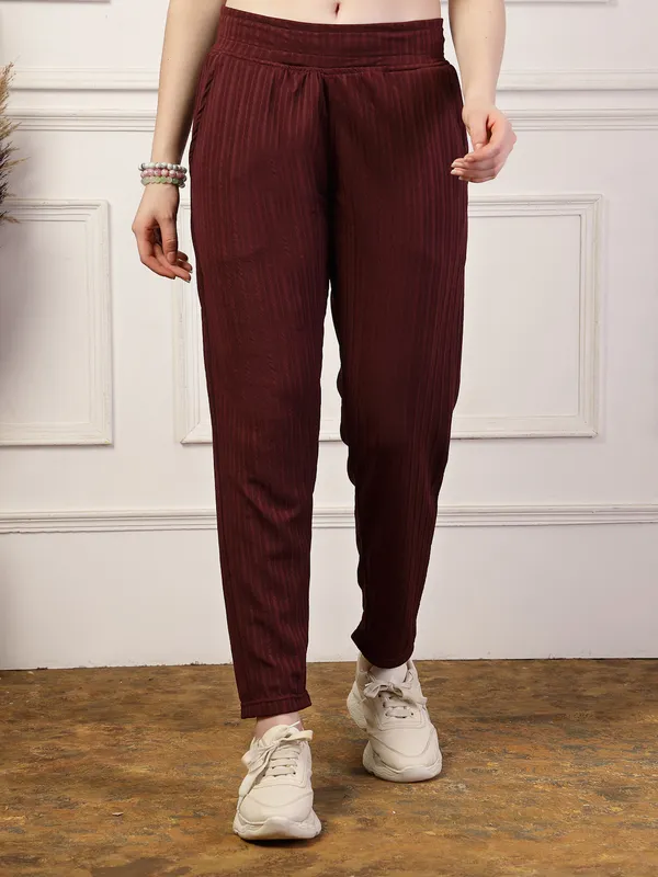 Wine_Ultra_&_Comfort_Track_Pants_With_Side_Pockets_For_Women_&_Girls