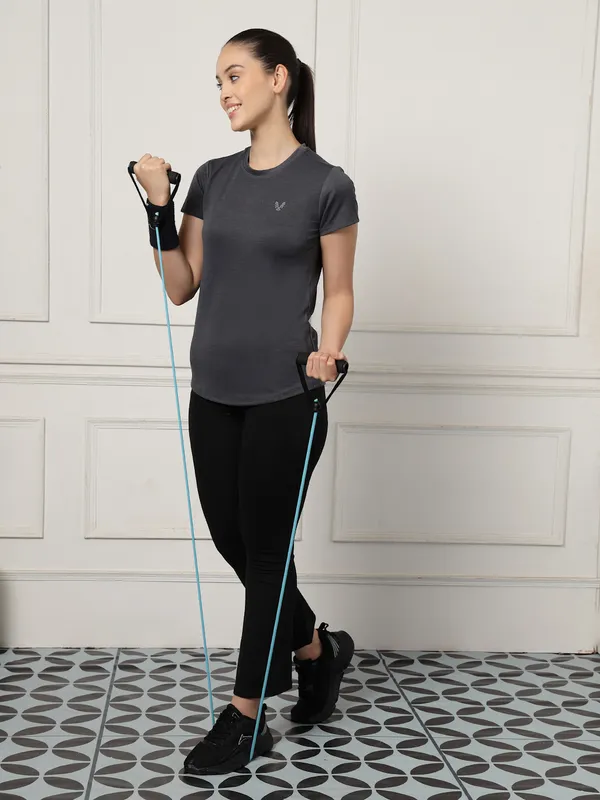 UZARUS_Women's_Regular_Fit_Gym_T-Shirt__Soft,_Breathable_&_Quick-Dry_Activewear__Ideal_for_Workout_,_Yoga,_Running,_Exercise,_Casual_Outings_&_Everyday_Comfort__Lightweight_&_Stretchable_Sportswear_Top_for_women