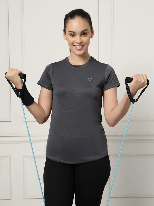 UZARUS_Women's_Regular_Fit_Gym_T-Shirt__Soft,_Breathable_&_Quick-Dry_Activewear__Ideal_for_Workout_,_Yoga,_Running,_Exercise,_Casual_Outings_&_Everyday_Comfort__Lightweight_&_Stretchable_Sportswear_Top_for_women
