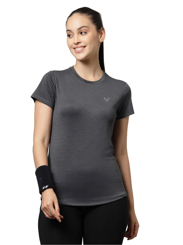 UZARUS_Women's_Regular_Fit_Gym_T-Shirt__Soft,_Breathable_&_Quick-Dry_Activewear__Ideal_for_Workout_,_Yoga,_Running,_Exercise,_Casual_Outings_&_Everyday_Comfort__Lightweight_&_Stretchable_Sportswear_Top_for_women
