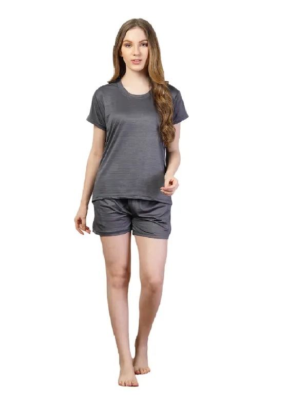 Stone_Soft_&_Comfy_Top_And_Shorts_Night_Suit_Set_For_Women_&_Girls