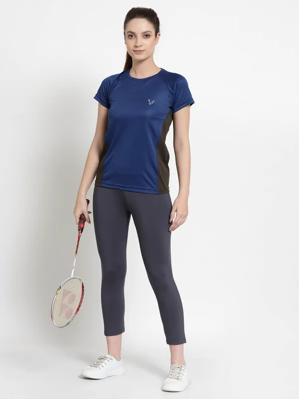 Navy_Dry_Fit_Workout_Sports_Gym_T-Shirt_For_Women_&_Girls