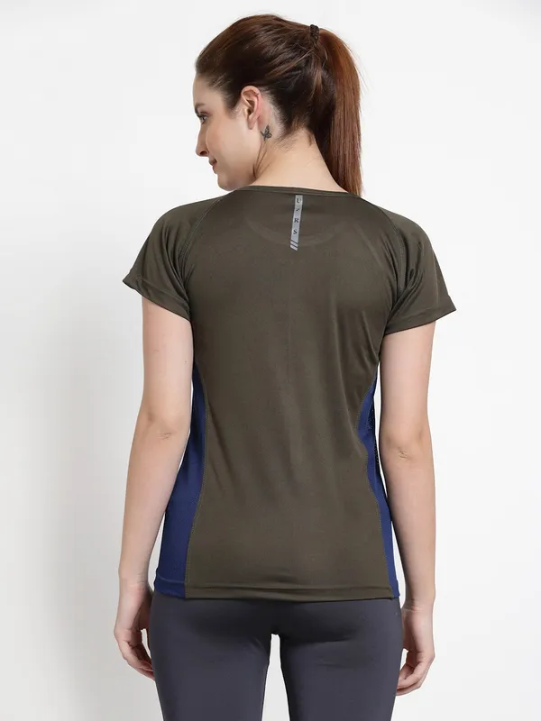 Military_Green_Dry_Fit_Workout_Sports_Gym_T-Shirt_For_Women_&_Girls