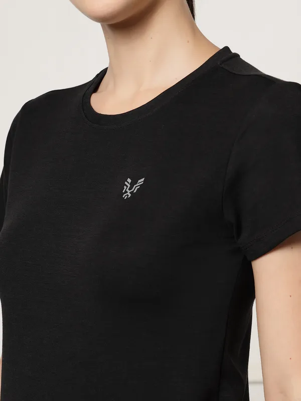 UZARUS_Women's_Regular_Fit_Gym_T-Shirt__Soft,_Breathable_&_Quick-Dry_Activewear__Ideal_for_Workout_,_Yoga,_Running,_Exercise,_Casual_Outings_&_Everyday_Comfort__Lightweight_&_Stretchable_Sportswear_Top_for_women