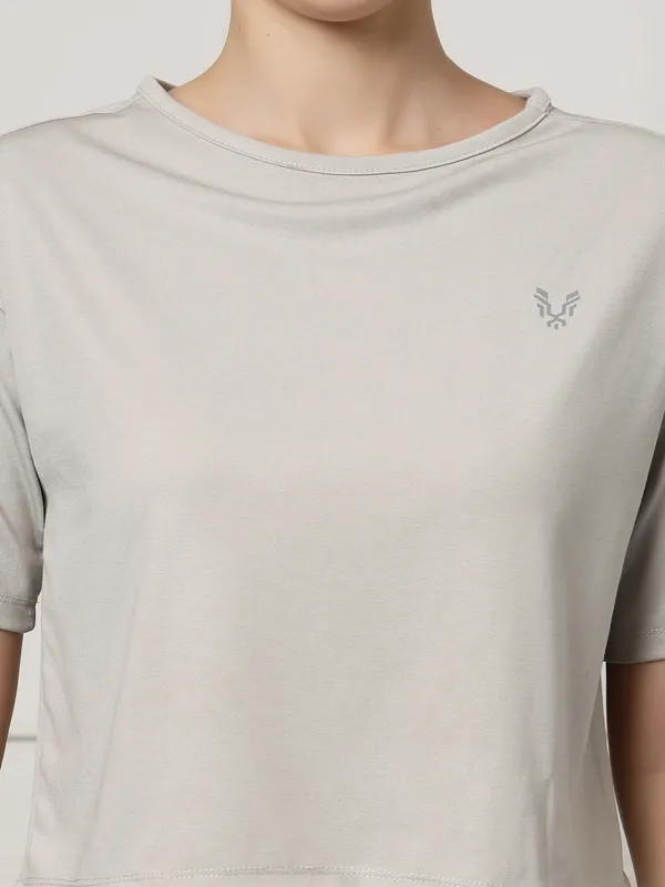 UZARUS_Women's_Regular_Fit_Gym_T-Shirt__Soft,_Breathable_&_Quick-Dry_Activewear__Ideal_for_Workout_,_Yoga,_Running,_Exercise,_Casual_Outings_&_Everyday_Comfort__Lightweight_&_Stretchable_Sportswear_Top_for_women