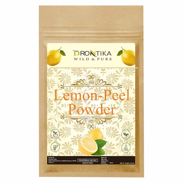 100%_Pure_&_Organic_Lemon_Fruit_Peel_Face_Cleanser_Powder,_100G,_Citrus_Limonum_Ayurvedic_&_Herbal