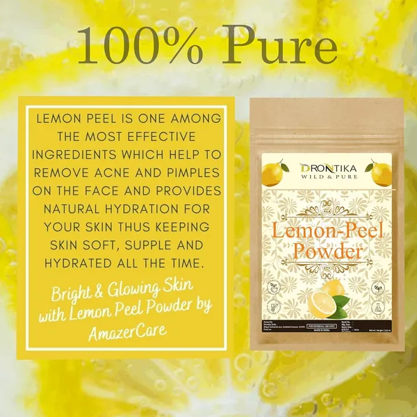 100%_Pure_&_Organic_Lemon_Fruit_Peel_Face_Cleanser_Powder,_100G,_Citrus_Limonum_Ayurvedic_&_Herbal