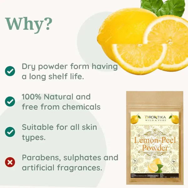 100%_Pure_&_Organic_Lemon_Fruit_Peel_Face_Cleanser_Powder,_100G,_Citrus_Limonum_Ayurvedic_&_Herbal