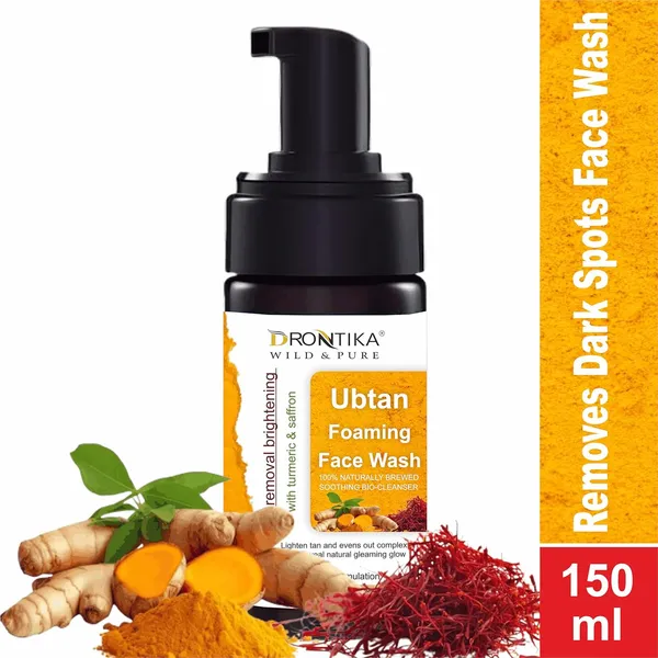Ubtan_With_Turmeric_And_Saffron_Foaming_Face_Wash_|_Ayurvedic_And_Organically_Pure_|_150_ml