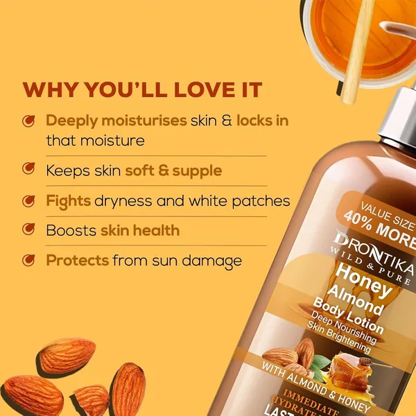 Almond_Honey_Deep_Nourishing_&_Skin_Brightening_Body_Lotion_With_Almond_Oil,_Honey,_Cocoa_Butter_&_Aloe_Vera.(Pack_Of_1_(500Ml.),_Honey_Almond)
