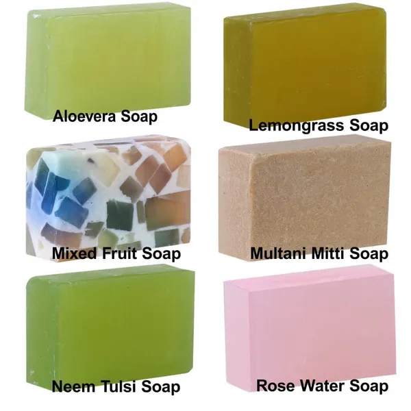 Drotika_Natural_Herbal_Handmade_Aloevera,_Neem_Tulsi,_Lemongrass,_Mix_Fruit,_Rose_Water,_Multani_Mitti_&_Haldi_Soap_For_Bath_For_Skin_Whitening_(Pack_Of_6)