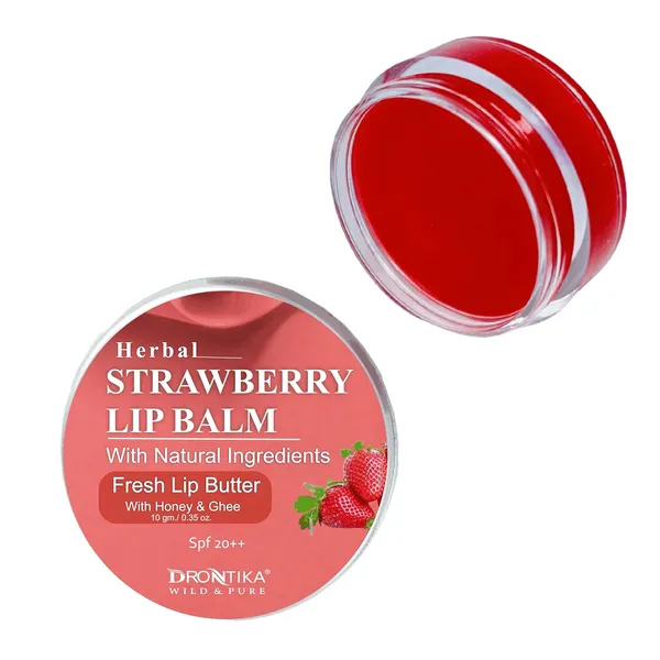 Herbal_Lip_Balm_-_Strawberry_|_For_Dry_&_Cracked_Lips_With_Spf_20++_(Pack_Of_1(10Gm.),_Strawberry)