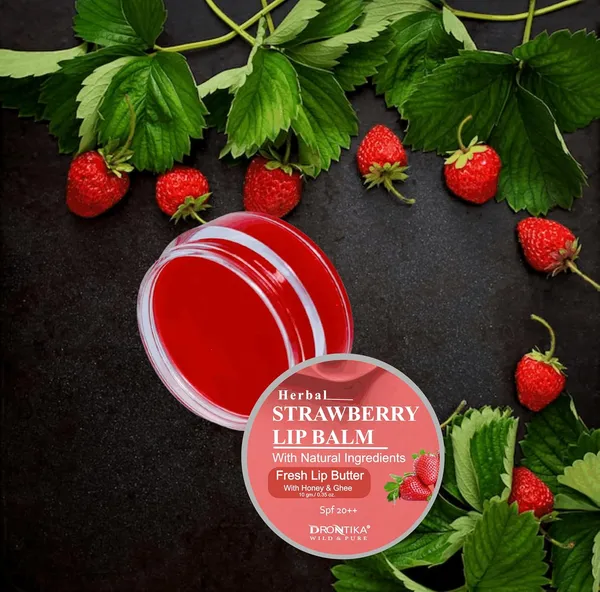 Herbal_Lip_Balm_-_Strawberry_|_For_Dry_&_Cracked_Lips_With_Spf_20++_(Pack_Of_1(10Gm.),_Strawberry)