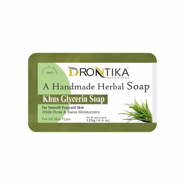 Handmade_Assorted_Bath_Soap_Saffron_&_Khus_Glycerin_Combo_Of_Fresh_Bathing_Bar_(Pack_Of_8)_Each_125Gm
