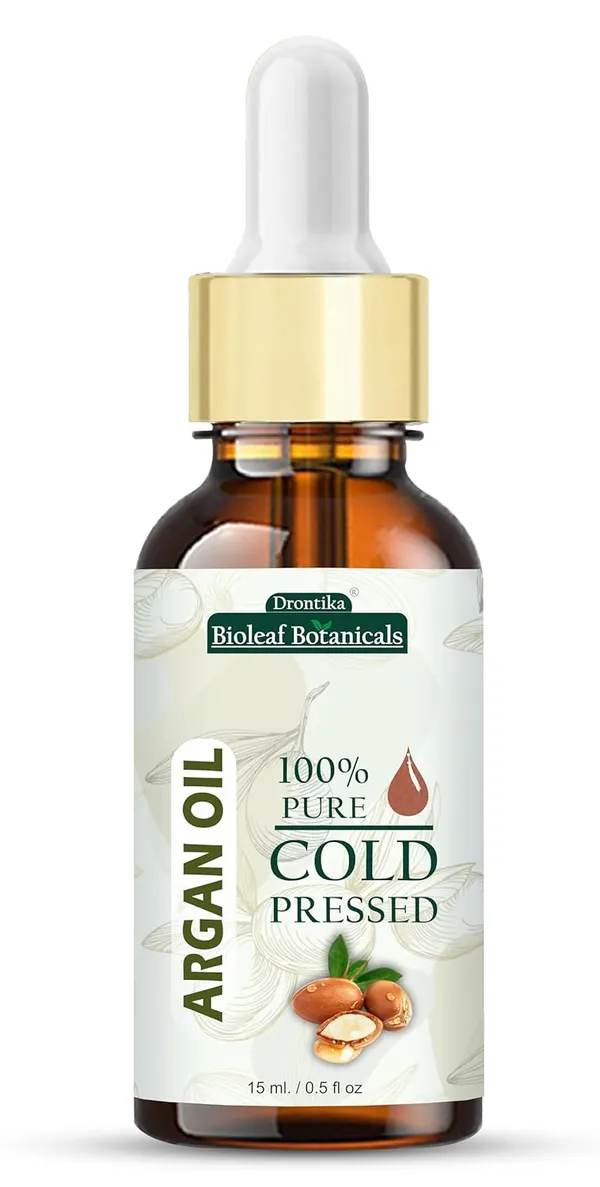 Bioleaf_Botanicals_100%_Pure_Herbal_Natural_Moraccan_Argan_Oil,_Cold_Pressed_Organic,_For_Skin,_Hair_&_Anti-Ageing_Face_Care_(Pack_Of_1,_15Ml.,_Argan)