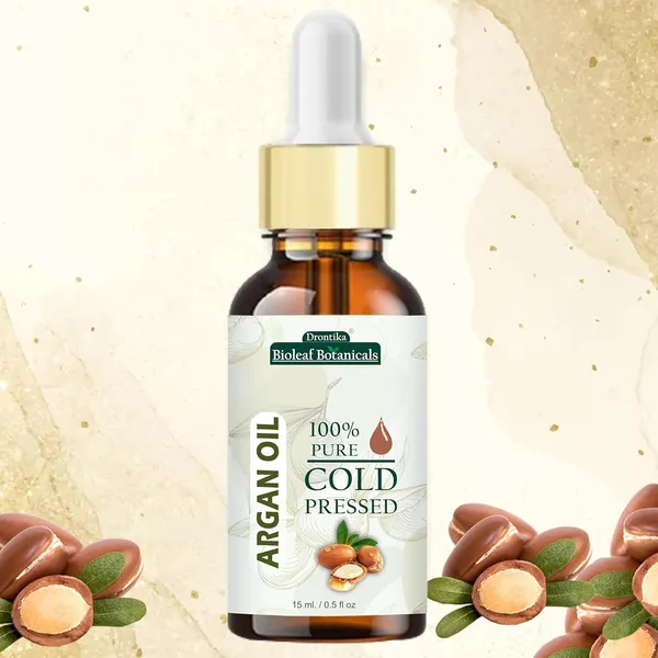 Bioleaf_Botanicals_100%_Pure_Herbal_Natural_Moraccan_Argan_Oil,_Cold_Pressed_Organic,_For_Skin,_Hair_&_Anti-Ageing_Face_Care_(Pack_Of_1,_15Ml.,_Argan)