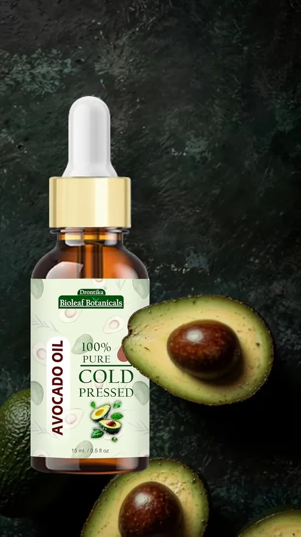 Bioleaf_Botanicals_Pure_Avocado_Oil_??_Cold-Pressed,_100%_Natural_&_Nourishing_For_Skin_&_Hair_15Ml.