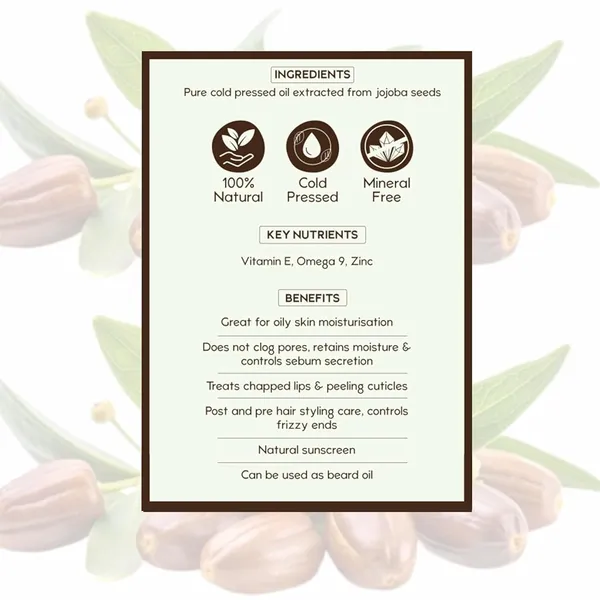 Bioleaf_Botanicals_Cold_Pressed_100%_Pure_Jojoba_Oil_For_Skin_&_Hair_With_Vitamin_E,_Omega-9,_Mineral_Free_-_(15Ml)