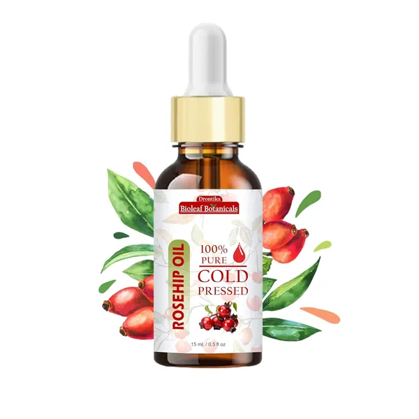 Bioleaf_Botanicals_Organic_Rosehip_Oil_For_Skin,_Face_&_Hair_15_Ml_|_Cold_Pressed_&_Therapeutic_Grade_Carrier_Oil_For_Face_Massage,_Makeup_Prep,_Scars,_Cuticles,_Stretch_Marks,_Fine_Lines_&_Wrinkles.