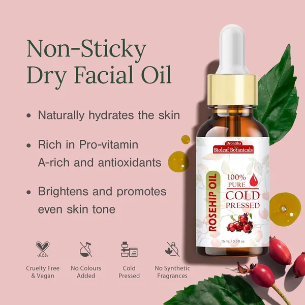 Bioleaf_Botanicals_Organic_Rosehip_Oil_For_Skin,_Face_&_Hair_15_Ml_|_Cold_Pressed_&_Therapeutic_Grade_Carrier_Oil_For_Face_Massage,_Makeup_Prep,_Scars,_Cuticles,_Stretch_Marks,_Fine_Lines_&_Wrinkles.