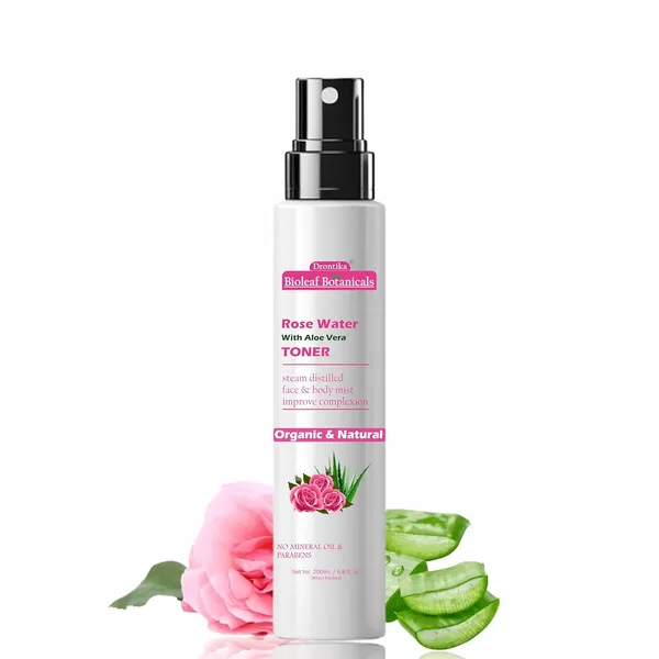 Bioleaf_Botanicals_Rose_Water_With_Aloe_Vera,_200_Ml,_12_Hour_Hydration,_All_Skin_Types