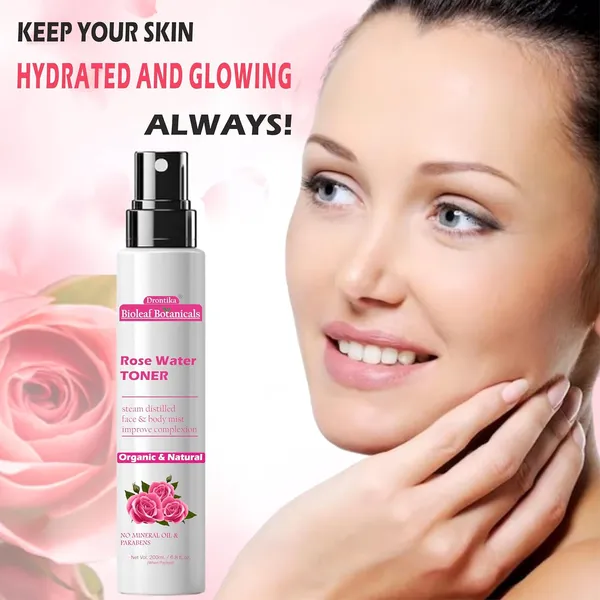 Bioleaf_Botanicals_Pure_&_Natural_Rose_Water/Skin_Toner_-_Pack_Of_200Ml_-_Steam_Distilled_-_Gulab_Jal_-_Organic_-_Chemical_Free
