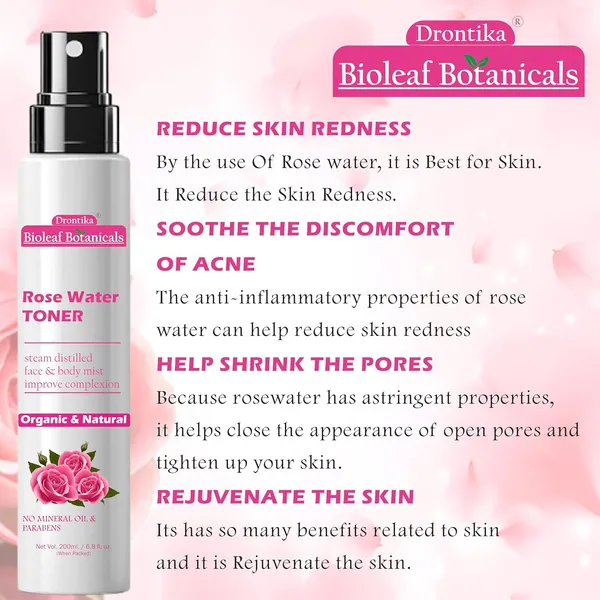 Bioleaf_Botanicals_Pure_&_Natural_Rose_Water/Skin_Toner_-_Pack_Of_200Ml_-_Steam_Distilled_-_Gulab_Jal_-_Organic_-_Chemical_Free