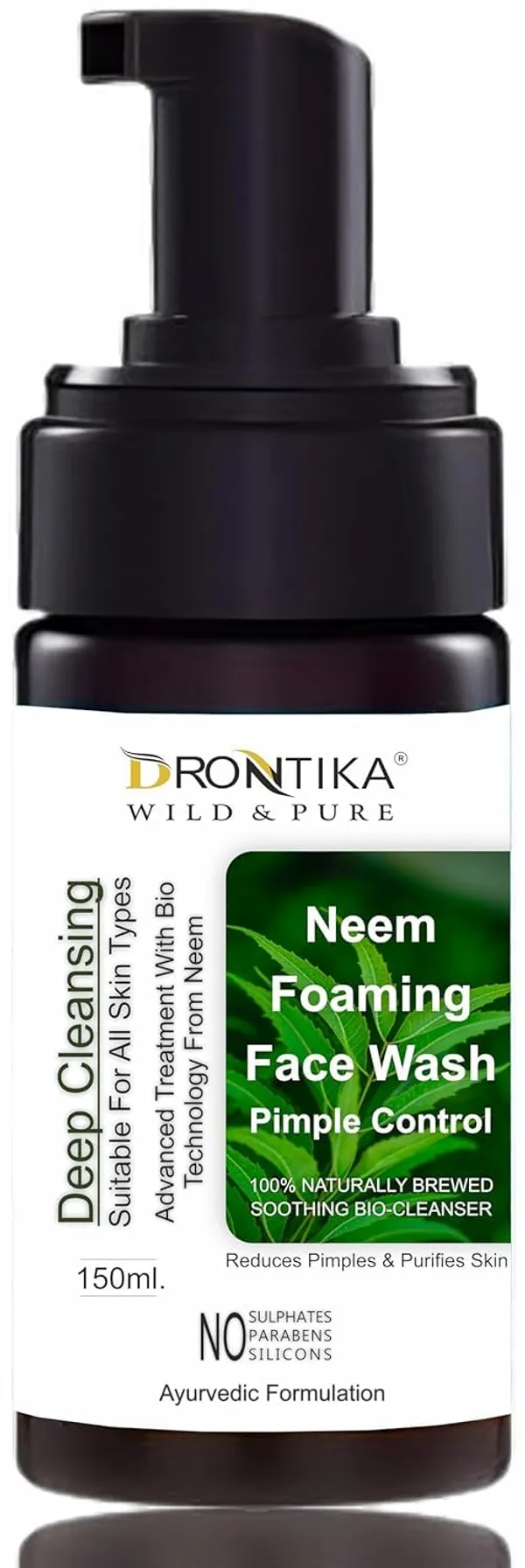 Purifying_Neem_Foaming_Face_Wash_Reduces_Pimples|_Purifies_Skin|_Sulphate_Free_Face_Wash|Paraben_Free|_150Ml_L_Ayurvedic_And_Organically_Pure|_100%_Natural_Extracts_(Neem)