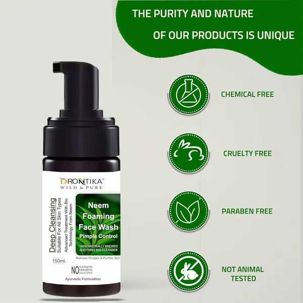 Purifying_Neem_Foaming_Face_Wash_Reduces_Pimples|_Purifies_Skin|_Sulphate_Free_Face_Wash|Paraben_Free|_150Ml_L_Ayurvedic_And_Organically_Pure|_100%_Natural_Extracts_(Neem)