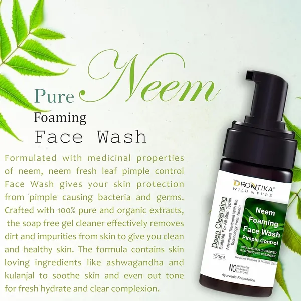Purifying_Neem_Foaming_Face_Wash_Reduces_Pimples|_Purifies_Skin|_Sulphate_Free_Face_Wash|Paraben_Free|_150Ml_L_Ayurvedic_And_Organically_Pure|_100%_Natural_Extracts_(Neem)