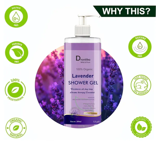 100%_Naturals_Body_Wash_Shower_Gel,_Lavender,_200Ml,_Fragrant_Body_Wash_For_Women_&_Men,_96%_Natural_Origin_Content,_Safe_On_Sensitive_Skin_Bodywash