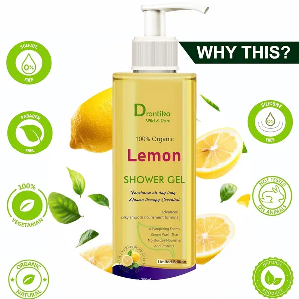 Lemon_And_Tea_Tree_Oil_Body_Wash_Pump_Bottle_With_Long_Lasting_Fragrance,_Glycerine,_Paraben_Free,_Extra_Foam,_400_Ml(Pack_Of_2)