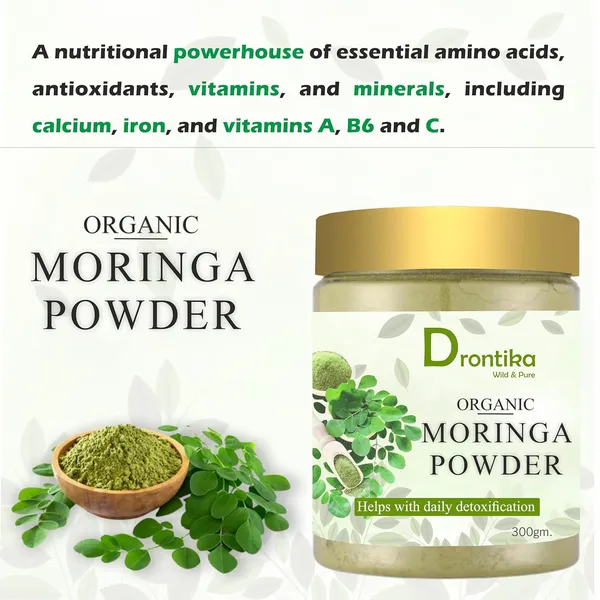 Moringa_Leaves_Powder_(300_Grams)_|Moringa_Oleifera_|_Murungai_Podi/Munagaku_Podi/Muringa_Podi_|_No_Added_Preservatives