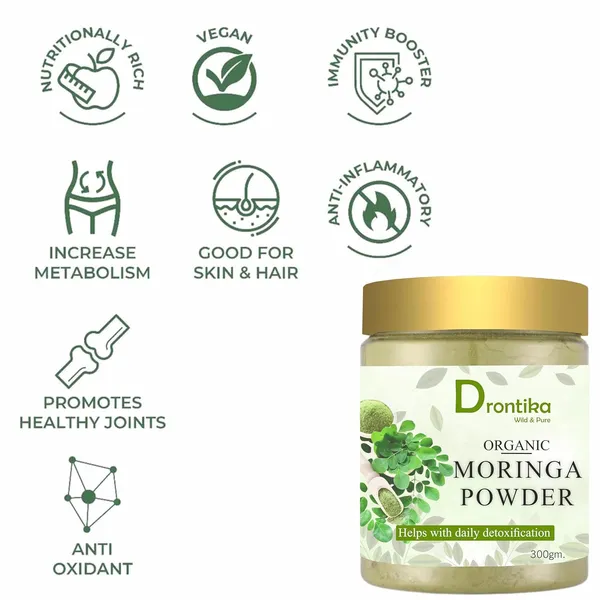 Moringa_Leaves_Powder_(300_Grams)_|Moringa_Oleifera_|_Murungai_Podi/Munagaku_Podi/Muringa_Podi_|_No_Added_Preservatives