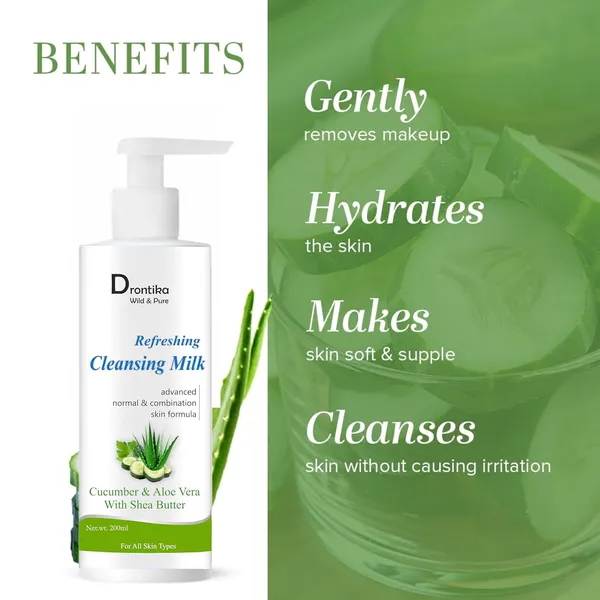 Cucumber_And_Aloevera_Cleansing_Milk_|_Make_Up_Remover_With_Shea/Kokum_Butter|_Keeps_Your_Skin_Toned|_For_All_Skin_Types_|_Rich_In_Anti-Oxidants|_200Ml