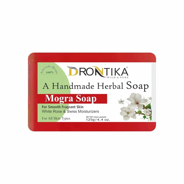 Natural_Mogra_Handmade_Herbal_Soap_Gift_Set,_Enriched_With_Essential_Oils,_(Pack_Of_4)125_G_Each