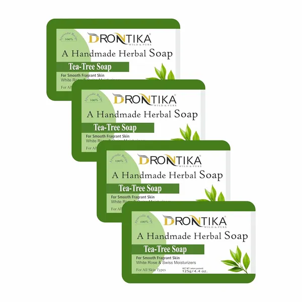 Handmade_Assorted_Bath_Soap_Goat_Milk_&_Tea_Tree_Combo_Of_Fresh_Bathing_Bar_(Pack_Of_8)_Each_125Gm