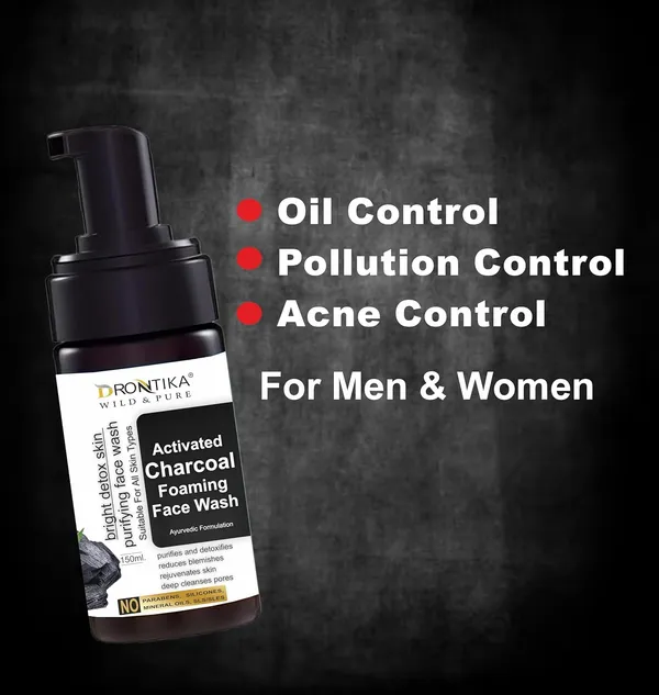 Natural_Activated_Bamboo_Charcoal_Foaming_Face_Wash_|_Anti-Pollution_Face_Wash|_Face_Wash_For_Removing_Dead_Skin_Cells|Powered_Botanics|_150Ml._(Activated_Charcoal)