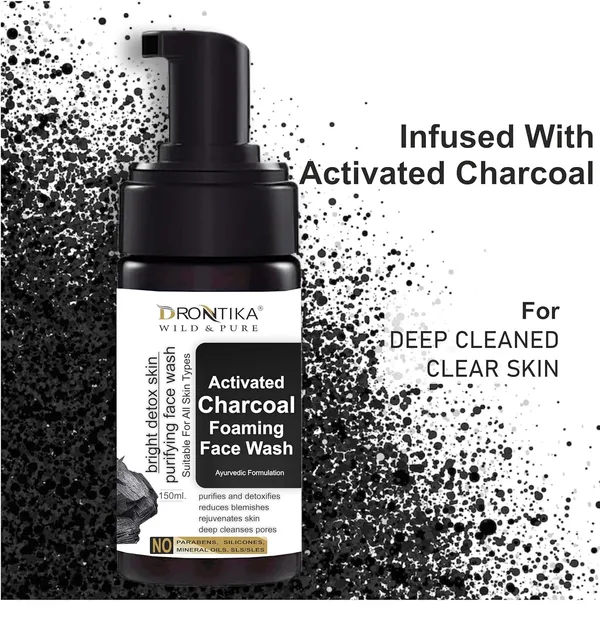 Natural_Activated_Bamboo_Charcoal_Foaming_Face_Wash_|_Anti-Pollution_Face_Wash|_Face_Wash_For_Removing_Dead_Skin_Cells|Powered_Botanics|_150Ml._(Activated_Charcoal)